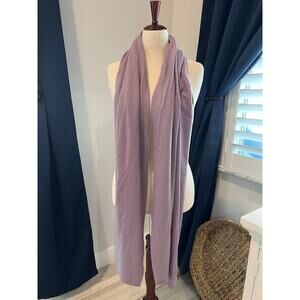 PULI Women's Luxury Shawl Wraps Scarf Wool-Cashmere blend Classic Minimalist